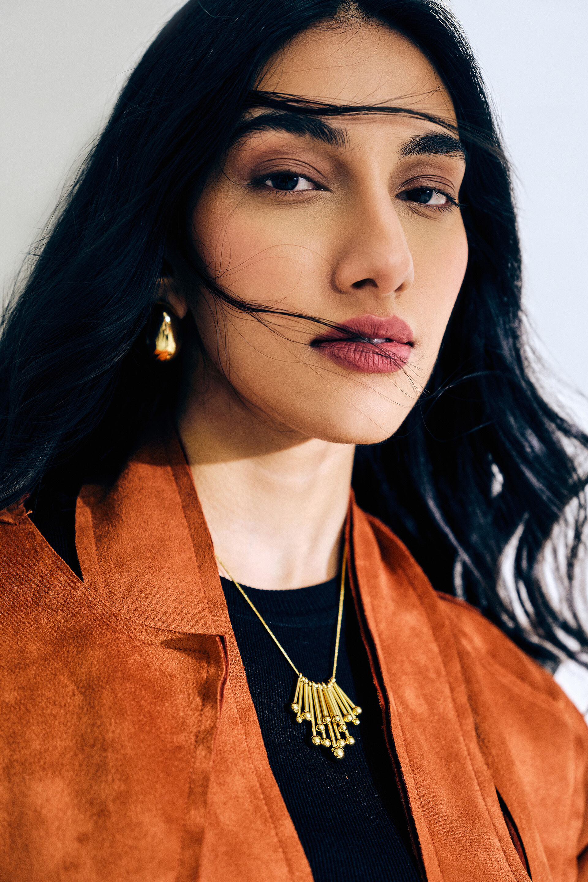 Sofia Textured Necklace, , image 3